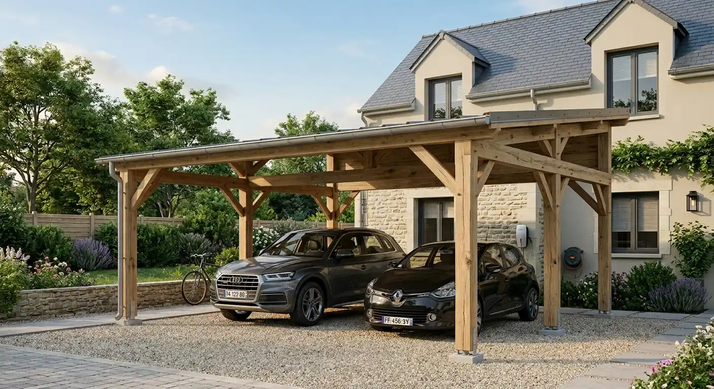 Carport bois