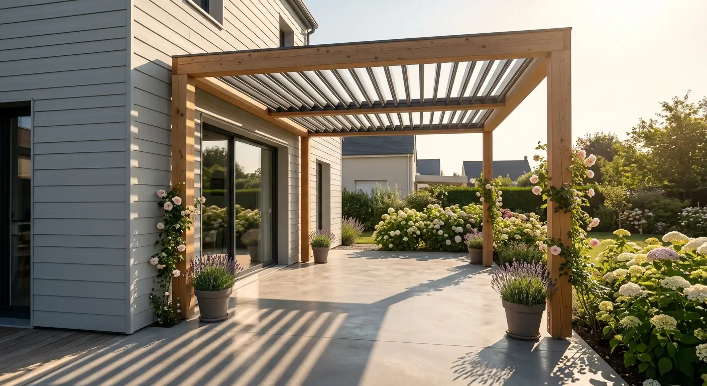 Pergola contemporaine